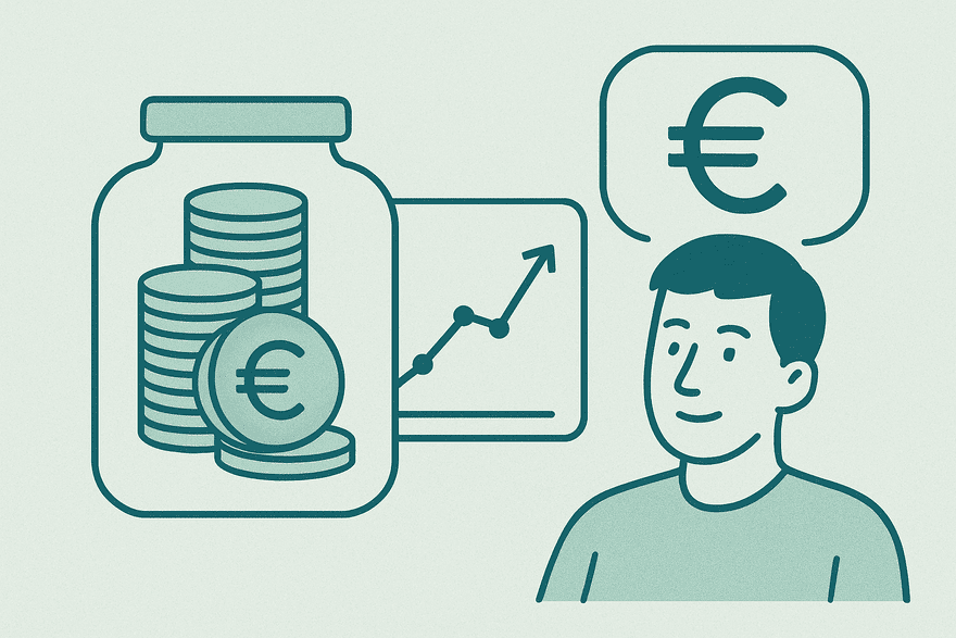 Combien rapporte 50 000, 100 000, 1 million et 100 millions d'euros placés par mois ?