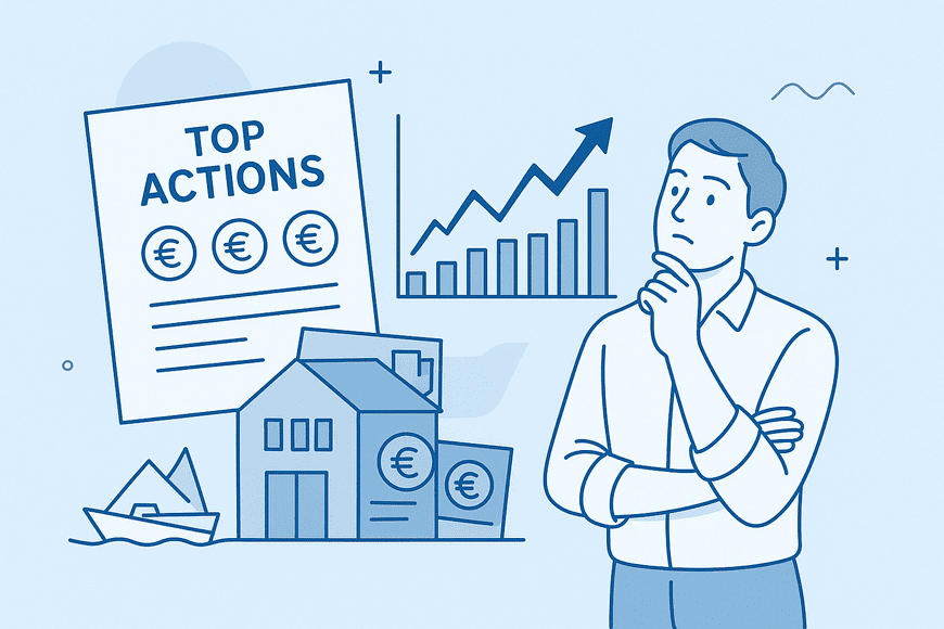 10 actions pas chères qui vont exploser en 2025 (PEA & CTO)