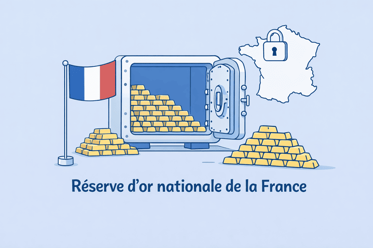 Réserve d'or de France : à quel montant s'élève le stock national ?